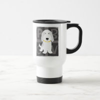 Grijze en witte PBGV