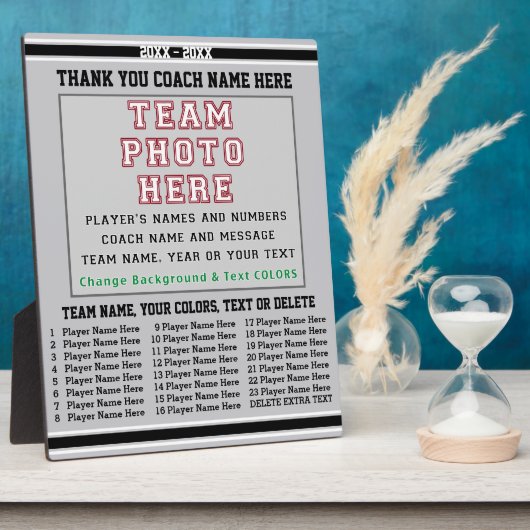 Grijze en witte, persoonlijke coach geeft je KLEUR Fotoplaat (Zijkant)