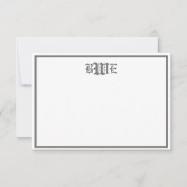 Grijze en witte platte Kaart