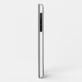 Grijze en witte snoepjes strepen Case-Mate iPhone case (Achterkant/links)