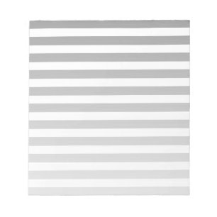 Grijze en witte snoepjes strepen notitieblok