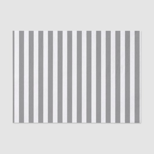 Grijze en witte snoepjes strepen tissuepapier (Voorkant)