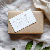 Grijze en witte sociale links Kaarten invoegen