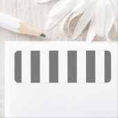 Grijze en witte strepen etiket (Insitu)