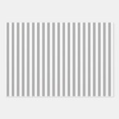 Grijze en witte strepen inpakpapier vel (Voorkant 2)