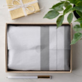 Grijze en witte strepen tissuepapier (Geschenk)