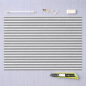 Grijze en witte strepen tissuepapier (Craft)