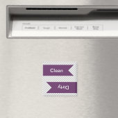 Grijze en witte strips Schuifwasmachine Magneet (Insitu (Vaatwasser))