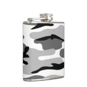 Grijze en zwarte camouflagefles heupfles (Rechts)