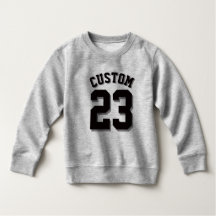 Grijze en zwarte peuter | sporttrui