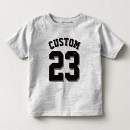 Grijze en zwarte peuter | sporttrui kinder shirts