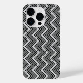 Grijze en zwarte schets Case-Mate iPhone 14 pro hoesje