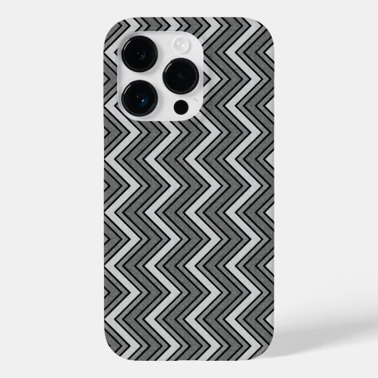 Grijze en zwarte schets Case-Mate iPhone case (Achterkant)