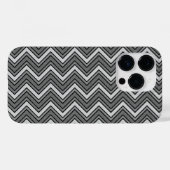 Grijze en zwarte schets Case-Mate iPhone case (Achterkant (horizontaal))