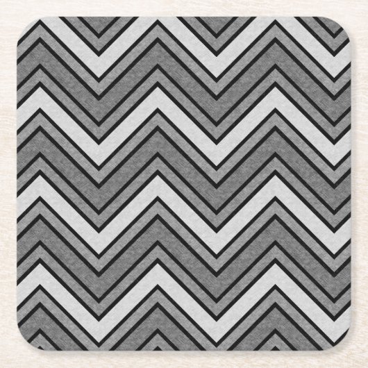 Grijze en zwarte schets kartonnen onderzetters (Voorkant)