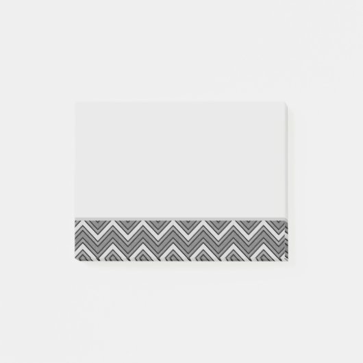 Grijze en zwarte schets post-it® notes (Voorkant)