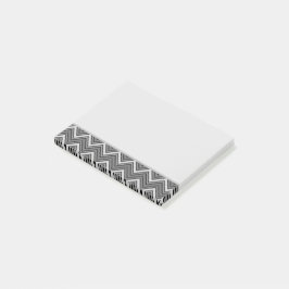 Grijze en zwarte schets post-it® notes