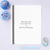 Grijze en zwarte strepen op White Flyer Sjabloon (Enkel)