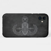 Grijze EOD-tonnen Case-Mate iPhone Case (Achterkant (horizontaal))