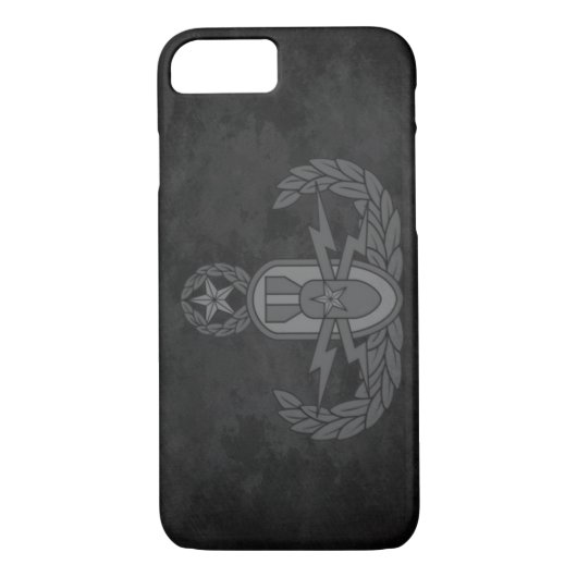 Grijze EOD-tonnen Case-Mate iPhone Case (Achterkant)