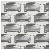 Grijze exotische autostructuur stof (Swatch)