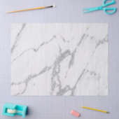 Grijze faux glitter zilveren glitter accent tissuepapier (Craft)