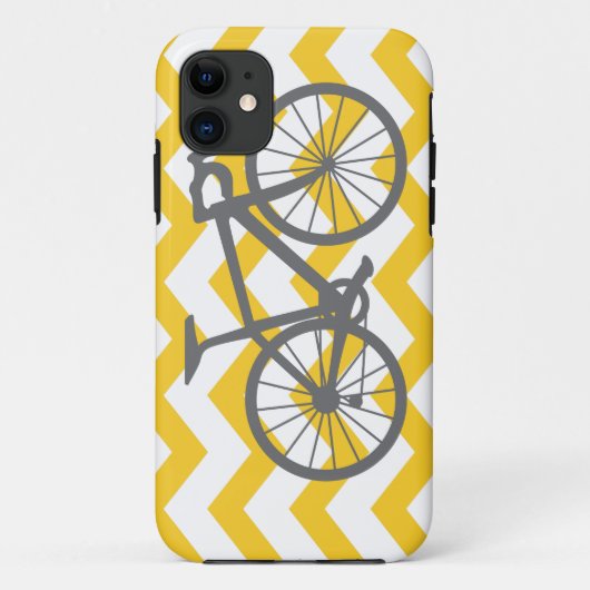 Grijze fiets iPhone draagtas Case-Mate iPhone Case (Achterkant)