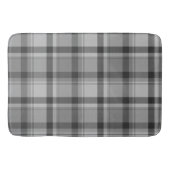 Grijze flatel afdrukken Grote Waaidemat Badmat (Voorkant)