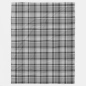 Grijze flatpanel afdrukken, fleece Blanket, 60 x 8 (Voorkant)
