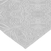 Grijze Floral reliëf look Lange Tafelloper (Hoek)
