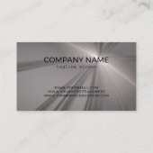 grijze fractal visitekaartje (Achterkant)