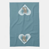 Grijze Franse Bulldog Theedoek (Verticaal)