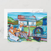 Grijze galerij: 30 mijl naar Memphis Briefkaart (Voorkant / Achterkant)