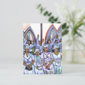 Grijze galerij: Praise Be Briefkaart (Staand voorkant)