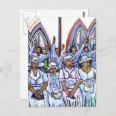 Grijze galerij: Praise Be Briefkaart (Voorkant / Achterkant)