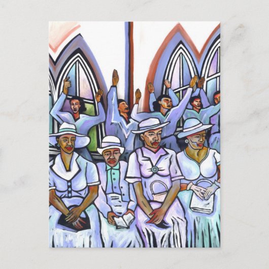 Grijze galerij: Praise Be Briefkaart (Voorkant)