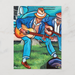 Grijze galerij: Roadside Blues Briefkaart