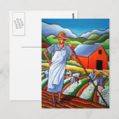 Grijze galerij: Wachten op de zon Briefkaart (Voorkant / Achterkant)