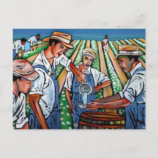 Grijze galerij: Waterpauze Briefkaart (Voorkant)