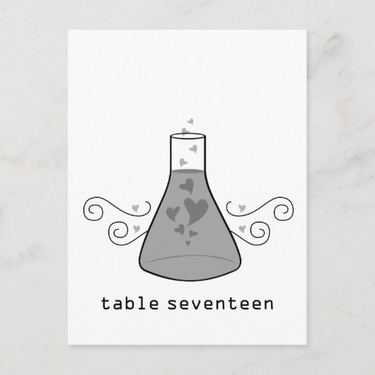 Grijze gebak Briefkaart (Voorkant)