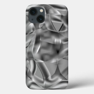 Grijze gebogen vormen, met lichttonen Case-Mate iPhone case