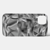 Grijze gebogen vormen, met lichttonen Case-Mate iPhone case (Achterkant (horizontaal))