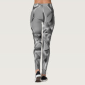 Grijze gebogen vormen, met lichttonen leggings (Achterkant)