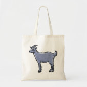 Grijze Geit Schets Rustieke Boerderijdier Tote Bag (Voorkant)