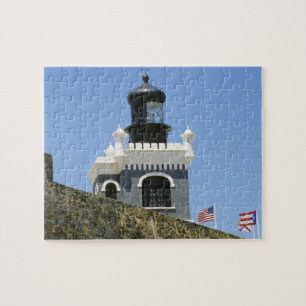 Grijze gekasteelde Fuerte San Felipe del Morro Legpuzzel