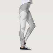 Grijze geometrisch leggings (Rechts)