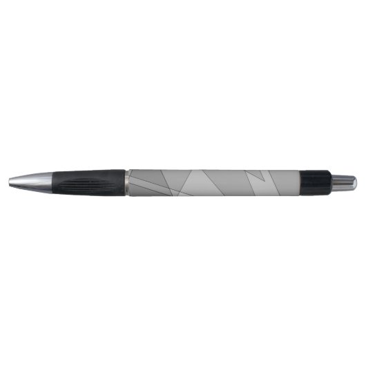 Grijze geometrisch pen (Voorkant)