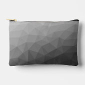 Grijze geometrische mesh gradiënt patroon etui (Voorkant)