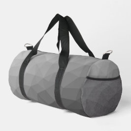 Grijze geometrische mesh gradiënt patroon plunjezak