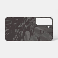 Grijze geometrische polygoons Galaxy S22-Hoesjes